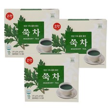 고향 쑥차 18g 15T x 3개 전통차, 15개입