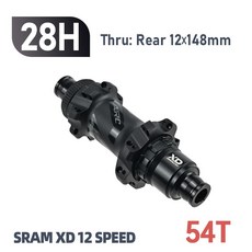 ARC 54T 래칫 부스트 12V 브레이크 허브 10 11 MTB 합금 사이클링 28 15X110 자전거 12X148 큐브 디스크 알루미늄, 54T XD ar B