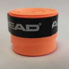 안티 슬립 헤드 오버 그립 테니스 스웨트 밴드 그립 라켓 패들 액세서리 충격 흡수 장치 Raquete De Tennis, 09 sticky orange, 1개