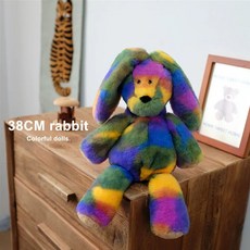 토끼 애착인형 생일 여자친구 선물, 1개, F. 미니 토끼 인형