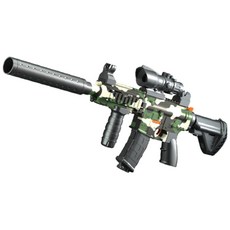 M416 소프트건 스펀지탄 80개 세트 장난감총 스나이퍼 장난감 저격총 에어 스펀지총 라이벌 샷건 공기총 총알, W99037A(80cm, 1개