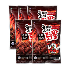 원앙닭발 무뼈 졸맵 닭발 (아주매운맛) 졸맵닭발 신제품출시, 5세트, 150g