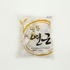 냉동 연근 슬라이스 1kg, 1개