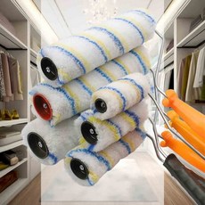 BrtWM 디자인 미술도구 아트페인팅 캔버스작업 페인트붓, 4인치