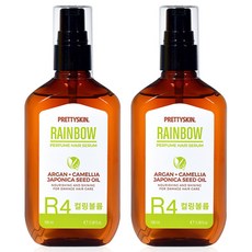 프리티스킨 레인보우 퍼퓸 헤어 세럼 손상모발, 2개, 100ml