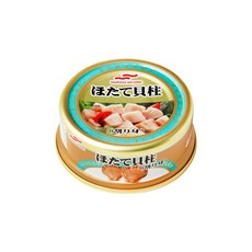 마루하 니치로 가리비 관자 통조림 65g 술안주 캠핑 요리 재료, 1개