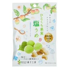 KASHIKOBO 한 입 과일 소금 매실, 1개, 20g