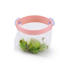 온길상점 싱크대 비닐 걸이 투명쓰레기통