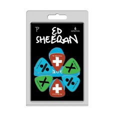 台灣PERRI'S LP-ES1 紅髮艾德 ED SHEERAN 吉他彈片6入, 1個