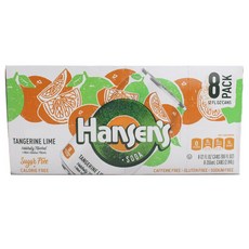 HansEn's natural 橘子青檸 無糖, 8件, 355ml