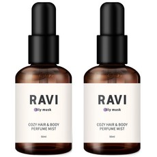 라뷔 코지 퍼퓸 헤어&바디미스트 릴리머스크향, 50ml, 1개