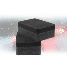 [2개묶음] 스펀지 워시 미트 폼 왁싱 타이어 세차 패드 휠 셀프세차 세차용품세트 rc0*657Di