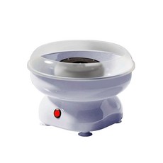 家用小型電動棉花糖機 自動迷你創意造型棉花糖機, 棉花糖機紫10竹籤1個糖勺,美規110v