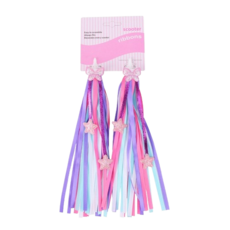 소브리 킥보드테슬 유니콘 경적벨 따릉이 악세사리 세트, 1개, 퍼플