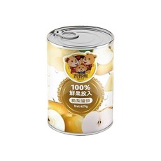 吉野熊 脆梨罐頭，清脆爽口，嚴選新鮮水果，方便即食, 425g, 1個