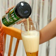 아야 비어라떼 맥주거품기 크림맥주제조기 홈브루 혼술 집들이 생일 선물 파티 용품 비어텐더 BB590, 비어라떼 BB590, 블랙, 1개