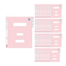 오피스존 정부화일 A4 MB, 분홍, 10개