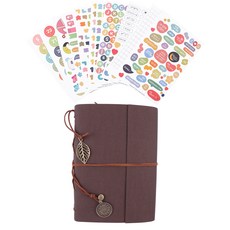 모먼트레코드 초음파앨범 + 주수스티커 10종 세트, 다크브라운