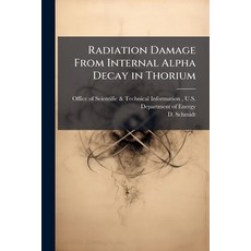 (영문도서)Radiation Damage From Internal Alpha Decay in Thorium Paperback, Hutson Street Press, English, 9781025156057