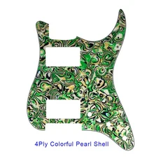 미국 11 홀 스크래치 플레이트 HH PAF 험버커 코일 \ 멕시코 Fd Strat 기타 부품 용 품질 일렉트릭 픽가드, [05] Colorful Pearl Shell, 1개
