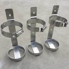 고정 브래킷 4KG 거치대 스틸 차량용소화기 차량용소화기거치대 자동차 장착 트렁크, 1개