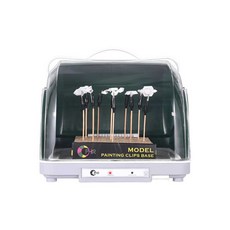 프라모델 건조기 스프레이 박스 말리기 부스 선반, 1개, 110v 건조기+미니받침+컬러휠
