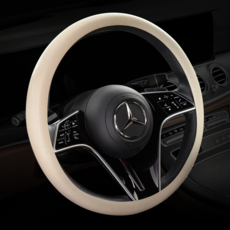 메이튼 차량용 논슬립 실리콘 핸들커버 A타입, 베이지