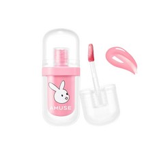 AMUSE Bunny兔 唇釉, 淡粉, 1個