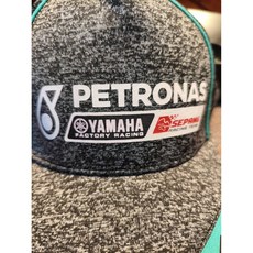 PETRONAS YAMAHA Fabio MotoGP 車隊棒球帽 成人灰色 One Size 標誌微瑕, 成人灰色棒球帽-LOGO瑕疵出清, 1個