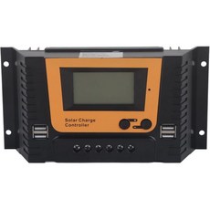 40A Solar Controller for Variety Batteries BSC3048 12V/24V/36V/48V Panel Intelligent Regulator wit, 버라이어티 배터리용 월프론트 40A 태양광 컨트롤러 B, 1개