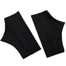 유유골프 햇빛차단 양손 손등장갑 세트, 블랙, 1세트