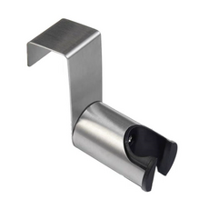 【免打孔/打孔】304不鏽鋼馬桶噴槍掛架 - 浴室收納好幫手，不鏽鋼材質，堅固耐用，安裝簡便, 拉絲