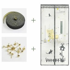 CEOSHOP 출입구모기장 문모기장 문 모기장(90X210CM), CEOSHOP 출입구모기장 문모기장 문 모기장(90X2