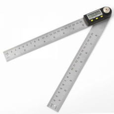 전자 디지털 각도기 정밀 스틸 각도기 측정기 다용도 공구 작업용