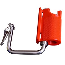 전완근 운동기구 손아귀 힘 그립 트레이닝 그립머신 대용, 1개, 레드 손가락 손잡이