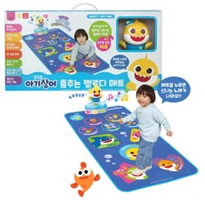 핑크퐁 아기상어 춤추는 멜로디 매트, 혼합색상, 1개