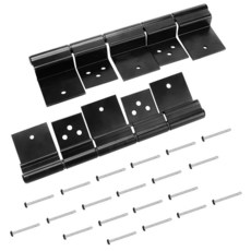 2팩 RV 입구 도어 힌지 키트 5잎 RV 입구 도어 마찰 힌지 키트 5번째 바퀴 여행 트레일러 모터홈 캠퍼 마찰 도어 힌지에 적합, 2팩 RV 입구 도어 힌지 키트, 5잎 RV 입구 도어