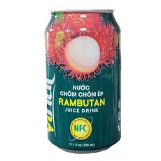Vinut 紅毛丹果汁, 330ml, 1個