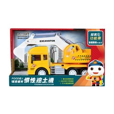 風車圖書 城市聲光慣性挖土機 FOOD超人