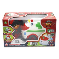 [홈앤스쿨] 손오공 용감한 소방차 레이 RC카 앰비 구급차 무선, 1개