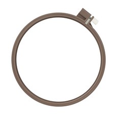 클로버 자수 도구 컬러풀 자수 프레임 15cm 브라운 57-264