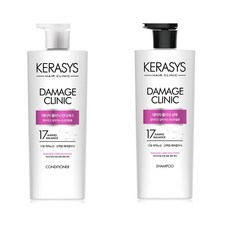 케라시스 데미지 클리닉 샴푸750ml +린스750ml 세트, 1세트