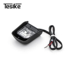 오토바이 펜더 리어 커버 머드가드 스플래시 가드 프로텍터 번호판 홀더, 6. License plate lamp