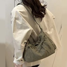 KDNC 여성 경량 나일론 크로스백 숄더백