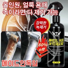 1+1 [메이드인독일] 다용도 자동차 탈청제 크롬 휠 복원 스프레이 초강력 휠 스프레이 휠세정제, [5+5] 300ml *10