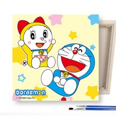 아이러브페인팅 도라에몽 DIY PAINTING 2020cm, 언제나 즐거워, 1개