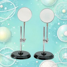 학교 과학 실험 렌즈 광학스탠드 볼록렌즈 오목렌즈 100mm 과학수업 실험놀이, 상세페이지참조
