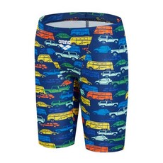 [백화점 정품] 아레나 여름 휴가를 위한 남성 수영복 남아동 일반 4부 실내수영복(트래픽)(A4SB1BF07)NVY