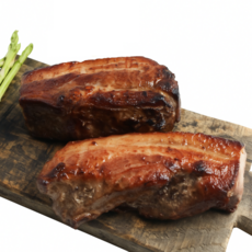 [짚불연구소] 오원곤 프리미엄 짚불통삼겹 볏짚 초벌 삼겹살 캠핑고기 바베큐 수육 숙성고기, 600g, 1개