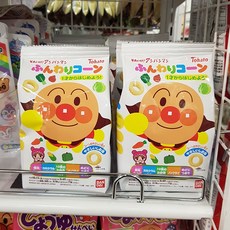 토하토 호빵맨 훈와리콘 부드러운 소금맛 어린이 콘스낵 25g x [2개묶음], 단품